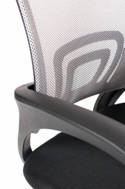 fauteuil-bureau-ergonomique-gris-noir-flag-kayelles fauteuil-bureau-ergonomique-gris-noir-flag-kayelles