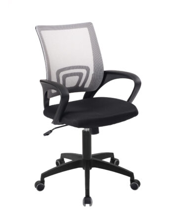chaise-bureau-flag-fauteuil-bureau-pas-cher-gris-noir-kayelles