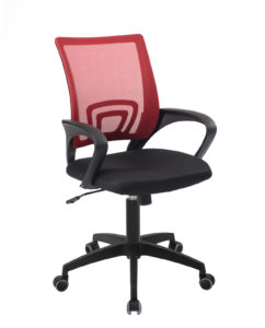 chaise-bureau-flag-fauteuil-bureau-pas-cher-rouge-noir-kayelles