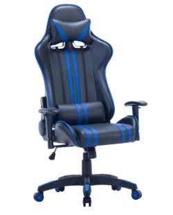 Fauteuil de Bureau Racing - Gaming Chair Bleu - ONE