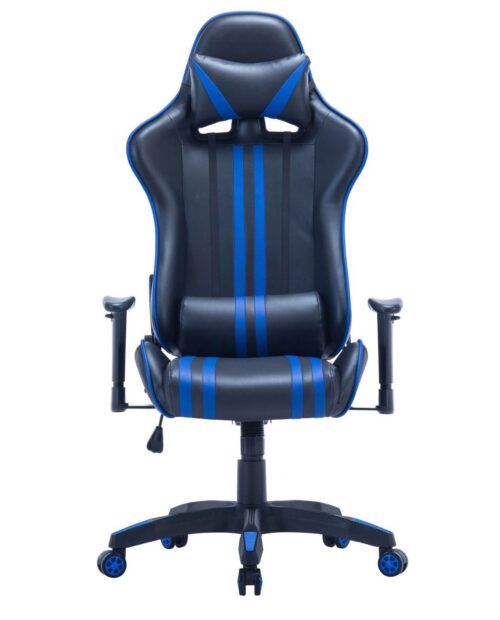 Chaise Gamer - Fauteuil de Bureau Racing Bleu - LAONE Chaise Gamer - Fauteuil de Bureau Racing Bleu - LAONE