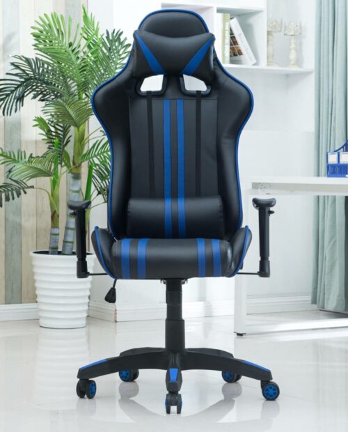Siege Baquet de Bureau Racing Gamer - Chaise racing - Gaming Chair - Bleu - LAONE Siege Baquet de Bureau Racing Gamer - Chaise racing - Gaming Chair - Bleu - LAONE