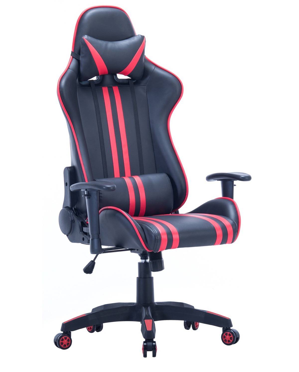 Chaise De Bureau Gaming/sport – Tissu, Design Baquet – Couleurs Vives (noir, Bleu, Gris, Rouge) – Neuf