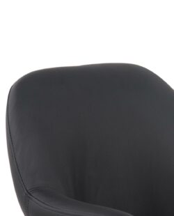 CAPA Chaise de Bureau Design - PU Noir CAPA Chaise de Bureau Design - PU Noir