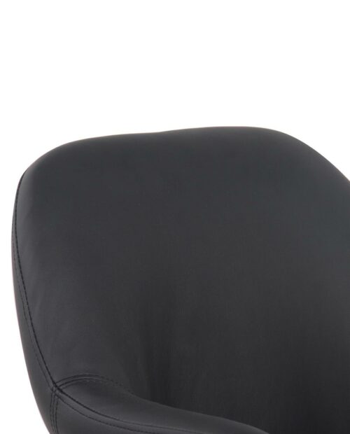 CAPA Chaise de Bureau Design - PU Noir CAPA Chaise de Bureau Design - PU Noir
