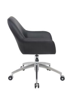 CAPA Chaise de Bureau Design - PU Noir
