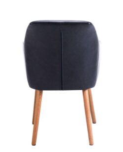 Petit fauteuil Marron Foncé Style Scandinave - KAYELLES DOT - Design Moderne Petit fauteuil Marron Foncé Style Scandinave - KAYELLES DOT - Design Moderne