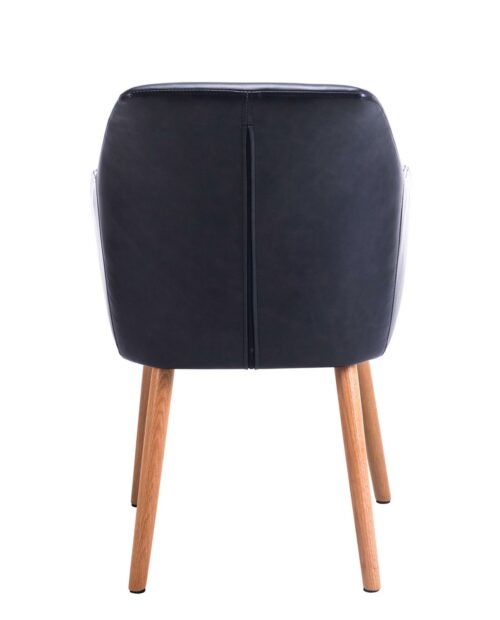 Petit fauteuil Marron Foncé Style Scandinave - KAYELLES DOT - Design Moderne Petit fauteuil Marron Foncé Style Scandinave - KAYELLES DOT - Design Moderne