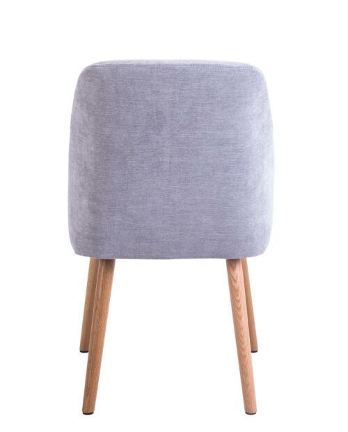 DIMA Lot de 2 Chaises Scandinave piétement Chêne DIMA Lot de 2 Chaises Scandinave piétement Chêne