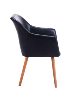 DOT - Chaise de visiteur avec accoudoirs - Style Scandinave - Salle d'attente, café, resto, bar DOT - Chaise de visiteur avec accoudoirs - Style Scandinave - Salle d'attente, café, resto, bar