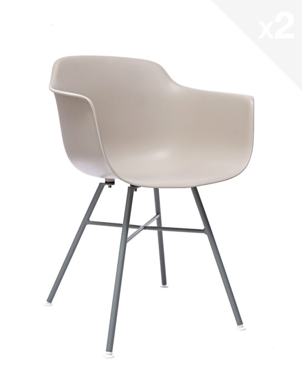 chaise-accoudoirs-design-metal-lot-2-cuisine-industriel-beige
