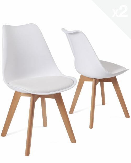 lot-2-chaises-scandinave-coussin-pas-cher-lao-blanc