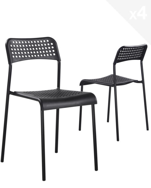 chaise-empilable-ECHO-noir-metal-plastique