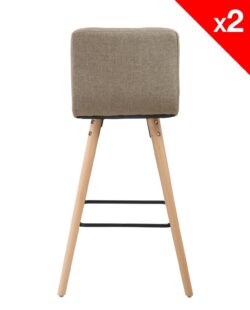 Kayelles tabourets scandinaves patchwork Kayelles tabourets scandinaves patchwork