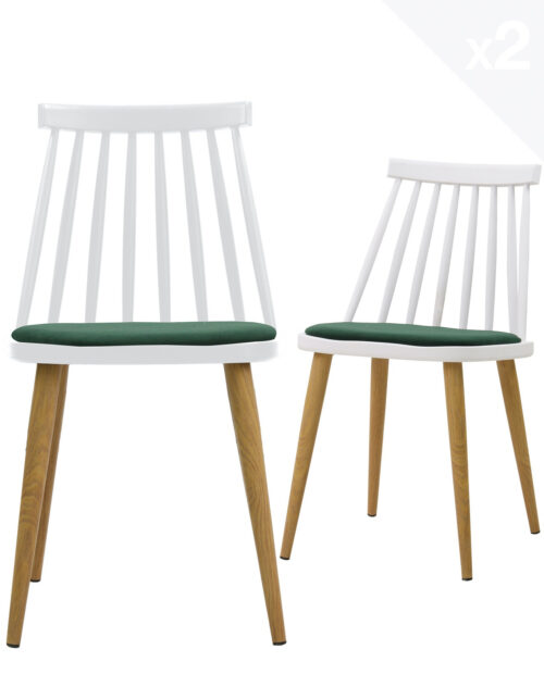 lot-2-chaises-windsor-MODA-scandinave-coussin-blanc-vert