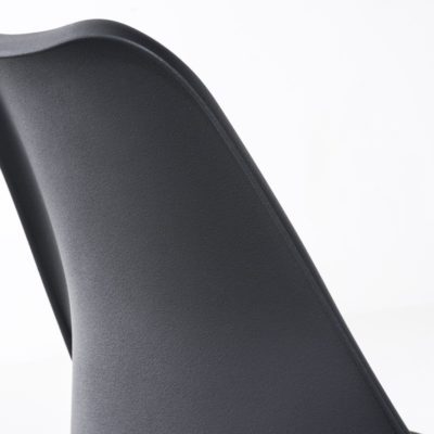 Chaise de bureau à roulettes Design - kayelles - Noir