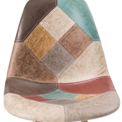 nadir-chaise-patchwork-cuir-marron-details