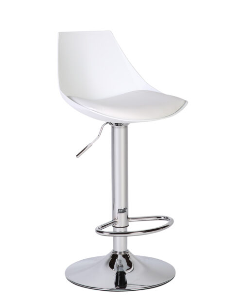 Tabourets de Bar Design pas cher - Kayelles Blanc Tabourets de Bar Design pas cher - Kayelles Blanc