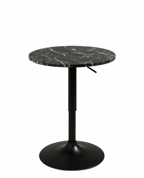 table-bar-mange-debout-reglable-pivotant-marbre-noir table-bar-mange-debout-reglable-pivotant-marbre-noir