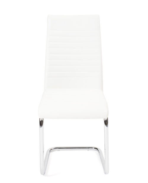 chaise salle à manger - Lot de 4 - Confort - OPUS - Blanc chaise salle à manger - Lot de 4 - Confort - OPUS - Blanc