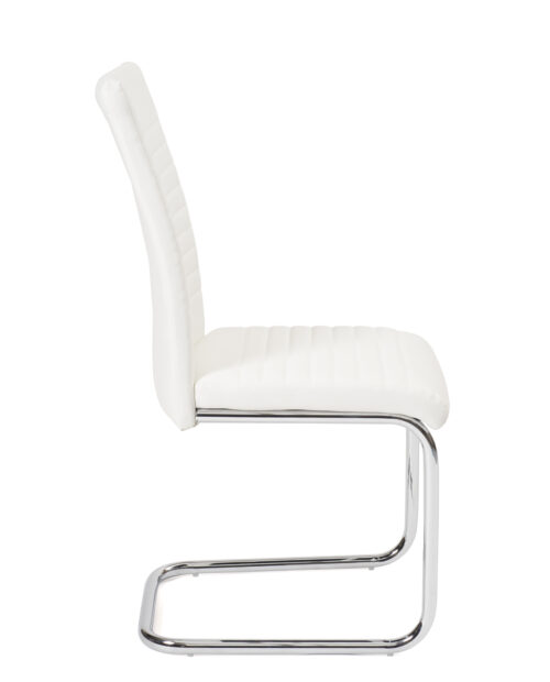 chaise-salle-manger-lot-4-pas-cher-OPUS-blanc chaise-salle-manger-lot-4-pas-cher-OPUS-blanc