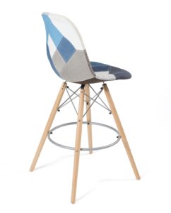 chaise-bar-patchwork-bleu-scandinave-sleo-kayelles