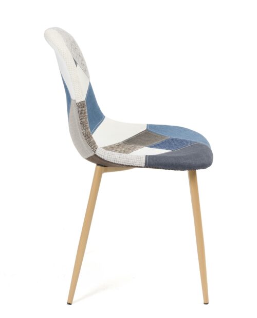 chaise-patchwork-bleu-cuisine-kayelles chaise-patchwork-bleu-cuisine-kayelles