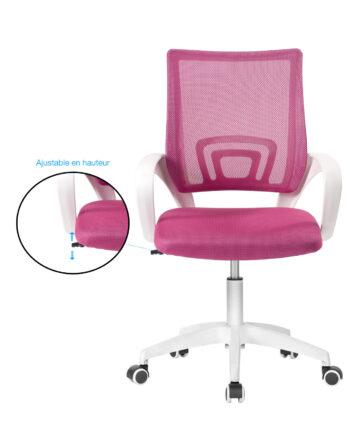 fauteuil-bureau-flag-chaise-bureau-pas-cher-blanc-rose-kayelles