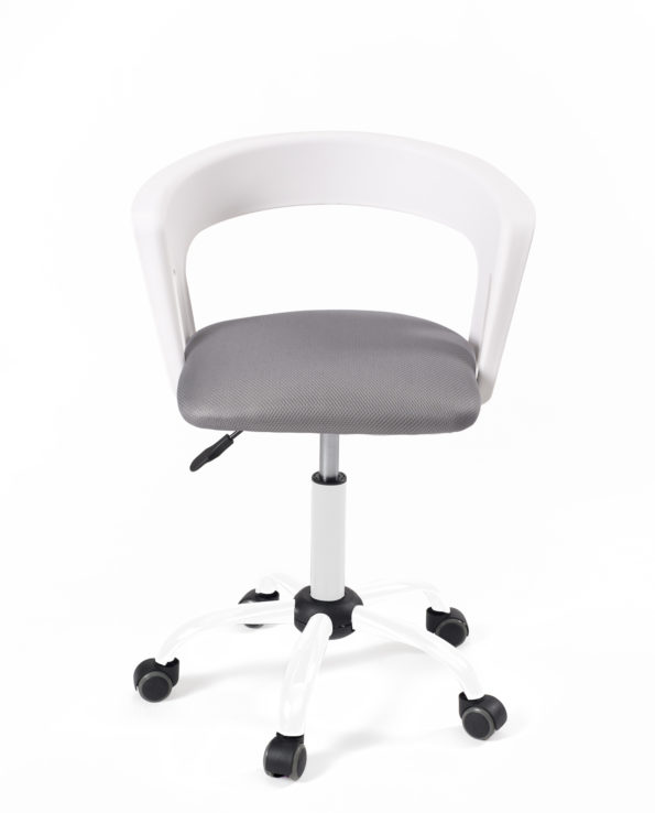 fauteuil-chaise-bureau-roulettes-accoudoirs-réglable-kayelles-blanc-gris-mesh