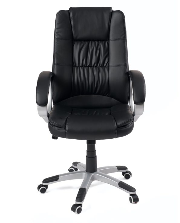 Fauteuil de bureau, chaise ordinateur ergonomique, reglable - noir - kayelles