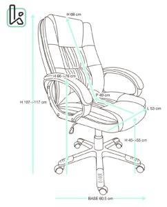 fauteuil-bureau-design-confort-ergonomique-bora-tailles-kayelles