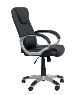style-ergonimie-chaise-bureau-bora-noir-gris-travail-loisir
