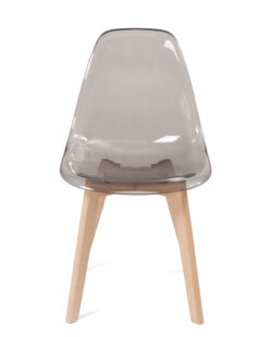 chaise-transparente-style-scandinave-gris-fumé-kayelles