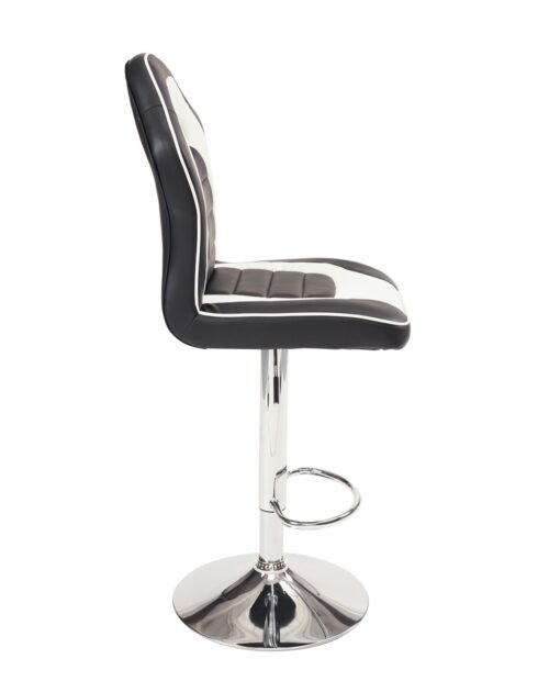 chaises-bar-racing-siege-baquet-BENI-lot-2-noir-blanc chaises-bar-racing-siege-baquet-BENI-lot-2-noir-blanc