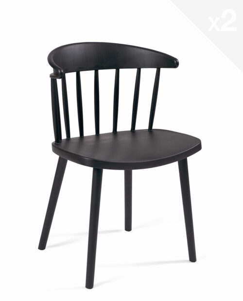 lot-2-chaises-cuisine-barreaux-style-windsor-noir-DIA lot-2-chaises-cuisine-barreaux-style-windsor-noir-DIA