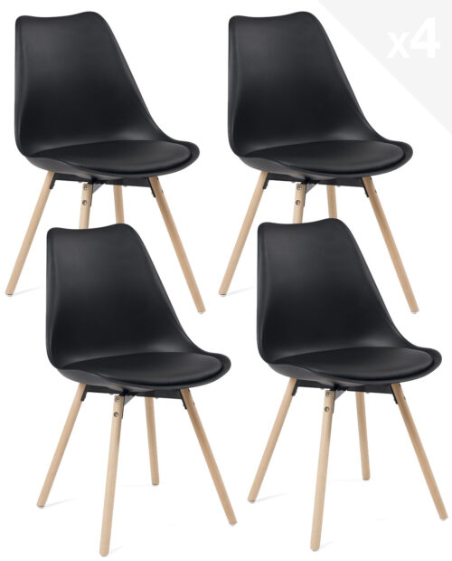 lot-4-chaises-cuisine-pied-bois-coussin-scandinaves-salle-manger-MIA-noir
