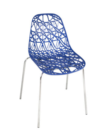 chaise-cuisine-design-dentelle-pas-cher-IKO-bleu