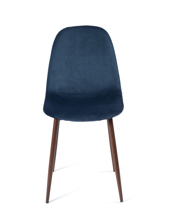 chaise-design-velours-scandinave-metal-bleu-fonce