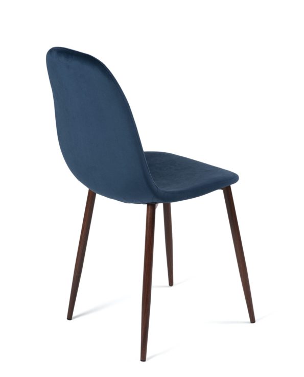 chaise-scandinave-velours-bleu-fonce-pas-cher-lot-2-kayelles