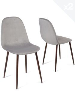 lot-2-chaises-design-scandinave-velours-metal-gris-clair