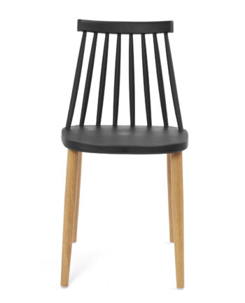 chaise-cuisine-design-barreaux-vintage-faux-bois-noir-kayelles