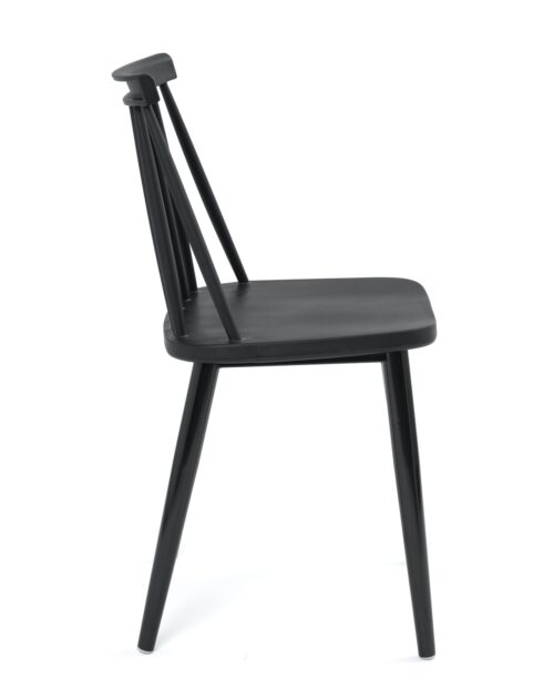 chaise-cuisine-pas-cher-lot-2--barreaux-vintage-noir-kayelles chaise-cuisine-pas-cher-lot-2--barreaux-vintage-noir-kayelles