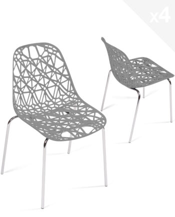 lot-4-chaises-cuisine-design-dentelle-pas-cher-gris-kayelles
