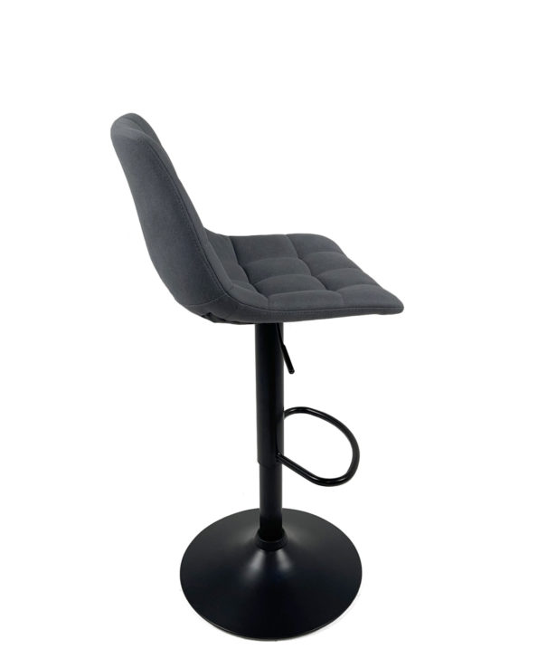 lot-2-chaises-bar-design-sid-noir-tissu-matelasse-bleu