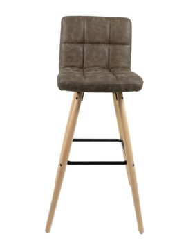 chaise-de-bar-scandinave-simili-cuir-marron-kayelles