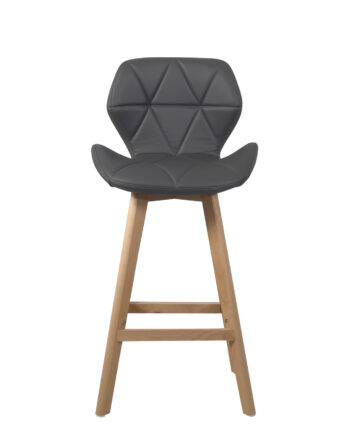 chaise-bar-design-scandinave-similicuir-gris-pieds-bois-kayelles