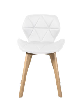 chaise-design-modern-pieds-bois-assise-similicuir-blanc-kayelles
