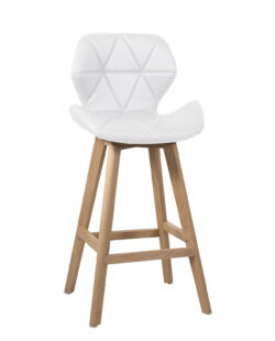 chaise-haute-design-scandinave-simili-blanc-pieds-bois-kayelles