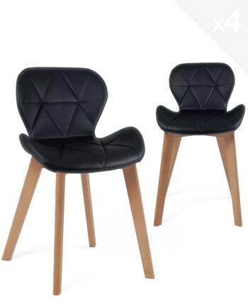 chaise-scandinave-design-lot-4-noir-fati