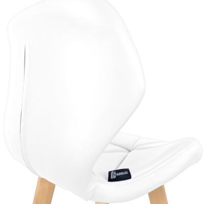 chaise-scandinave-design-simili-blanc-kayelles-fati